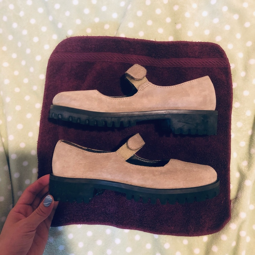 Anthropologie Mary Janes